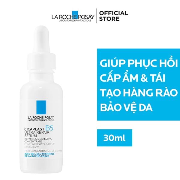 Serum La Roche-Posay Tinh Dưỡng Chất Phục Hồi Da, Làm Dịu Da La Roche-Posay Laboratoire Dermatologique Cicaplast B5 Ultra Repair Serum 30ml