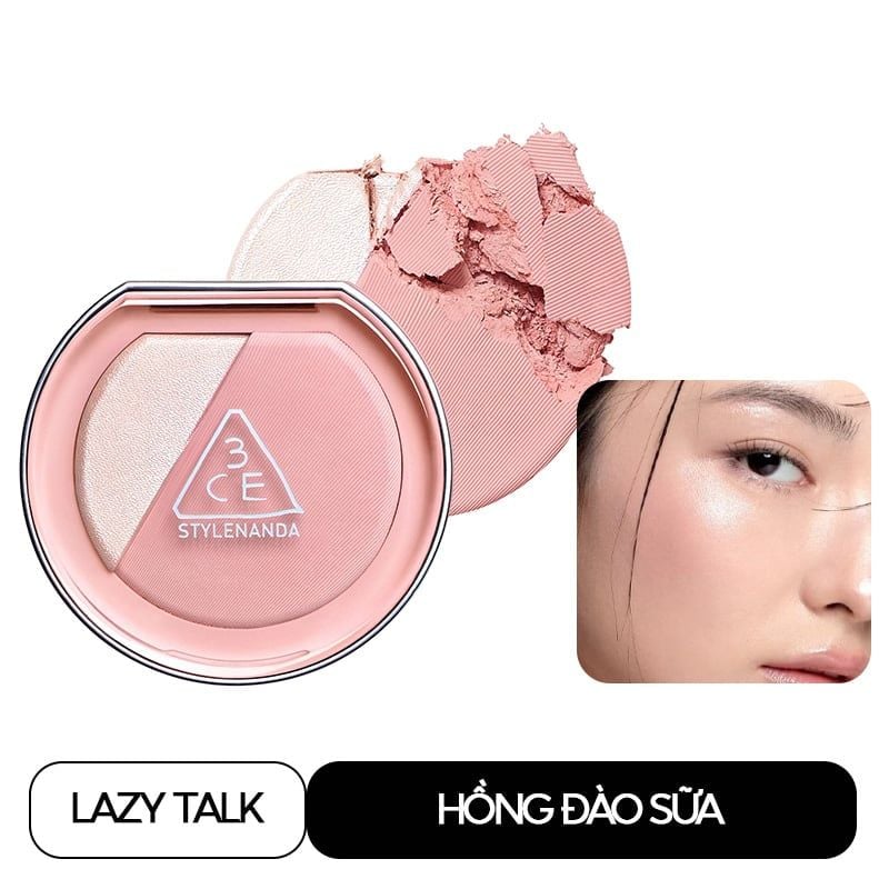 Phấn Má Hồng Bắt Sáng 3CE Blushlighter 9g