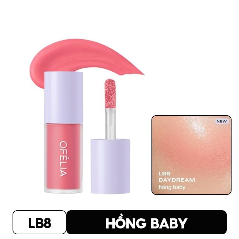 Má Hồng Dạng Kem Cho Đôi Má Hồng Xinh Xắn OFÉLIA Lolli Liquid Blush