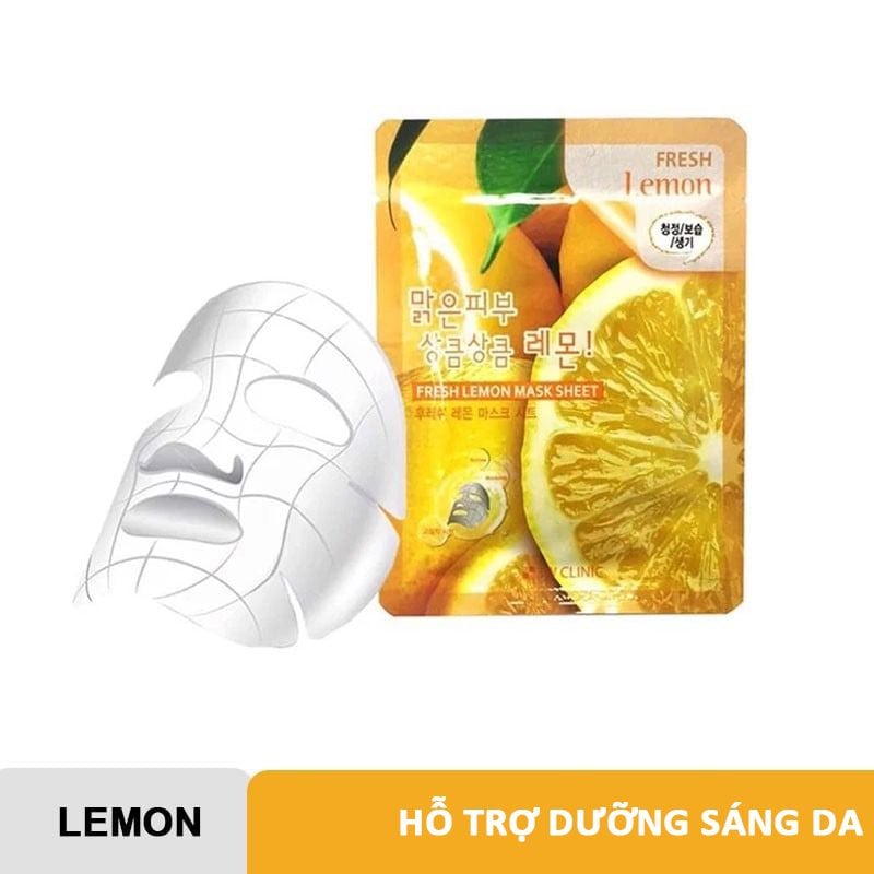 Mặt Nạ Dưỡng Da 3W Clinic Chiết Xuất Từ Thiên Nhiên Fresh Mask Sheet 23ml