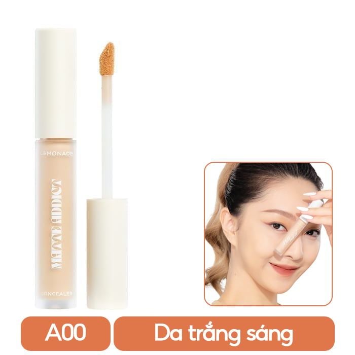 Kem Che Khuyết Điểm Kiềm Dầu Lemonade Matte Addict Concealer