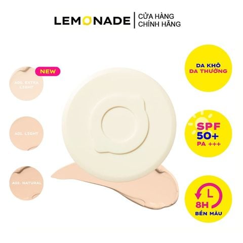 Phấn Nước Trang Điểm Cho Lớp Nền Mỏng Nhẹ, Lâu Trôi Lemonade Matte Addict Cushion 15g SPF50+/PA+++