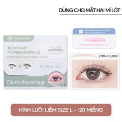 HÌNH LƯỠI LIỀM SIZE L - 120 MIẾNG