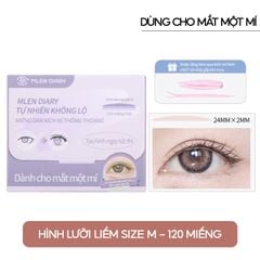 HÌNH LƯỠI LIỀM SIZE M - 120 MIẾNG