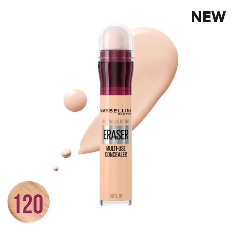 Bút Che Khuyết Điểm Maybelline Đa Năng Che Phủ Hoàn Hảo Instant Age Rewind Eraser Multi-Use Concealer SPF 30 6ml