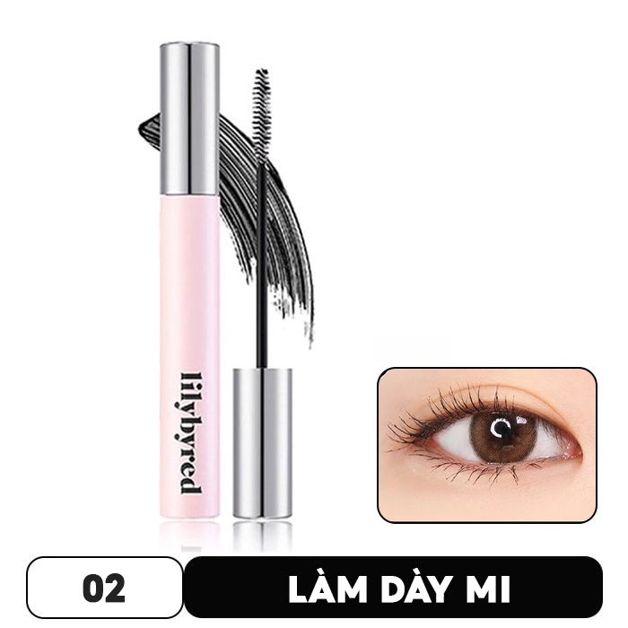 Mascara Siêu Mảnh, Làm Dài Và Dày Mi Lilybyred am9 to pm9 Infinite Mascara