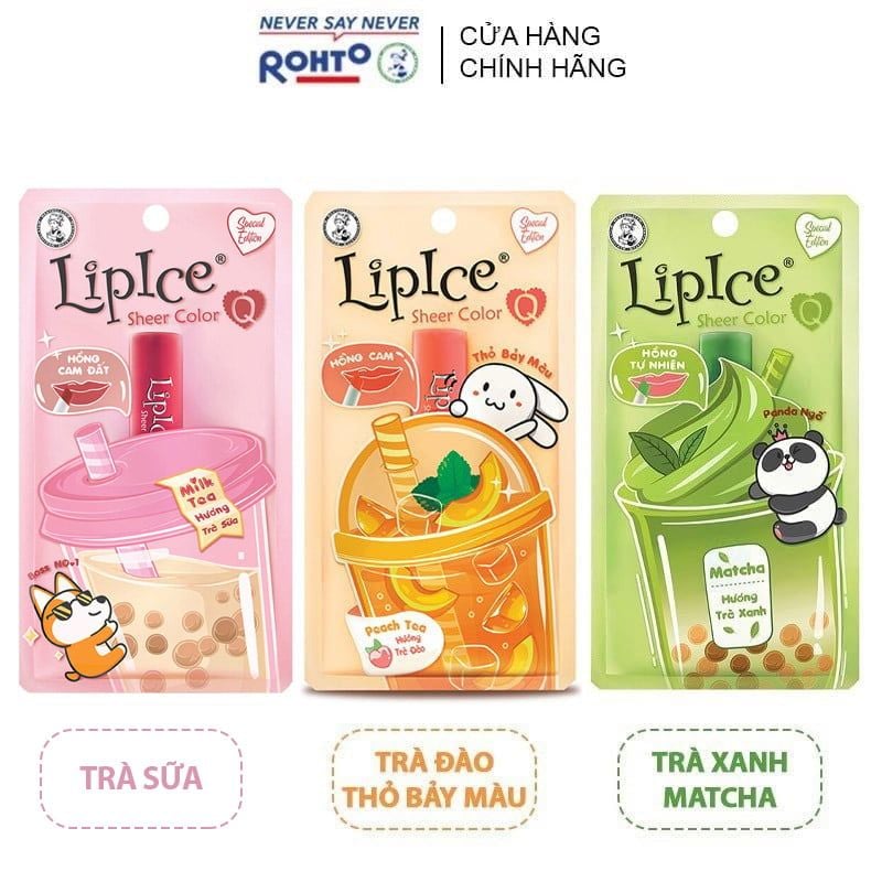 Son Dưỡng Môi LipIce Mềm Mại Môi Sheer Color Q 2.4g