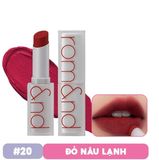 Son Thỏi Lì, Lên Màu Siêu Xinh Romand Zero Matte Lipstick 3g