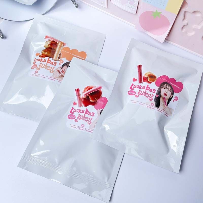 [Độc Quyền Thegioiskinfood] Túi Mù Son Môi Lucky Bag Romand The New Juicy - Mua 1 Được 4