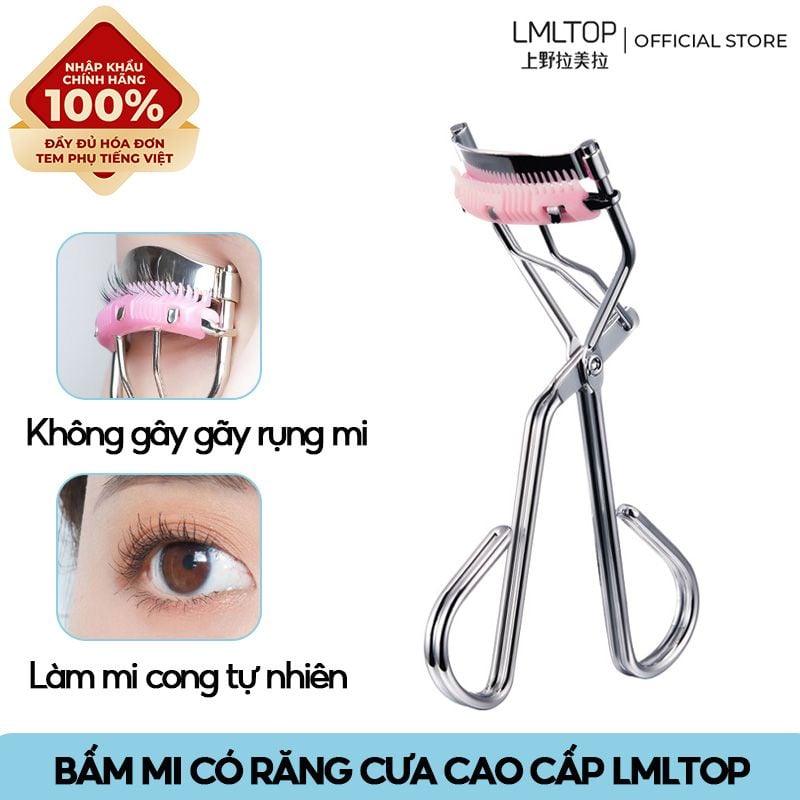 [NHẬP KHẨU] Bấm Mi Có Răng Cưa Cao Cấp, Làm Cong Mi LMLTOP - A349