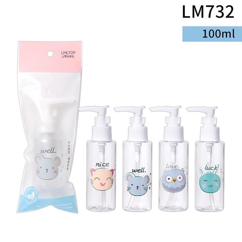 [NHẬP KHẨU] Chai Nhựa Chiết Mỹ Phẩm Tiện Lợi LMLTOP (MÀU NGẪU NHIÊN)