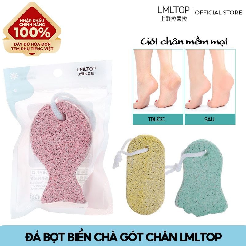 [NHẬP KHẨU] Đá Bọt Biển Chà Gót Chân, Tẩy Sạch Da Chết LMLTOP - NO.C0374 (Màu ngẫu nhiên)