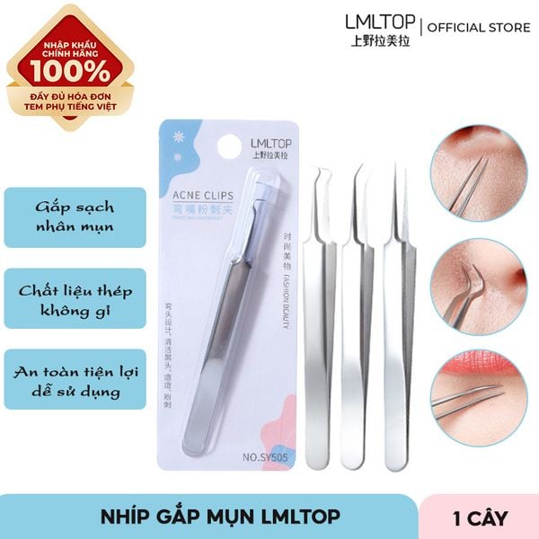 [NHẬP KHẨU] Nhíp Gắp Mụn Đầu Đen LMLTOP Acne Clips 