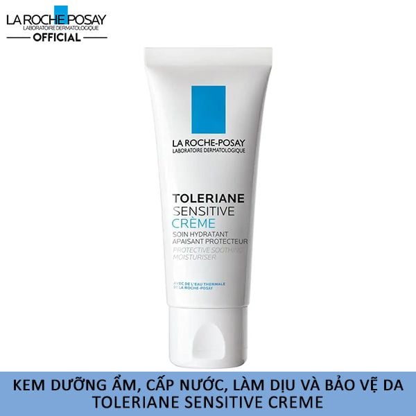 Kem Dưỡng Ẩm La Roche-Posay Cấp Nước, Làm Dịu Và Bảo Vệ Da  Toleriane Sensitive Creme 40ml