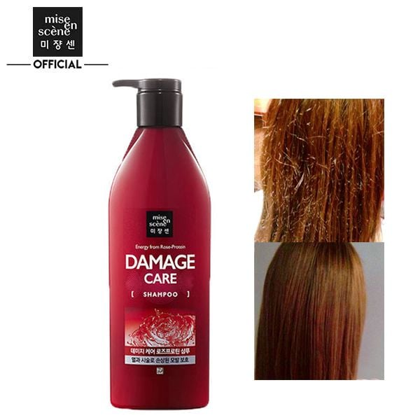 [680ml] Dầu Gội Chăm Sóc Tóc Hư Tổn Nặng Miseen Scene Damage Care Shampoo