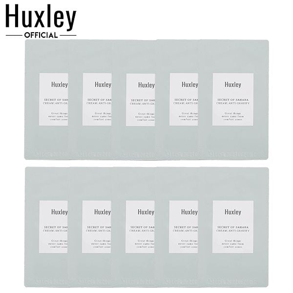  [Sample 1ml] Kem Dưỡng Huxley Cải Thiện Nếp Nhăn, Dưỡng Da Khỏe Mạnh Với Chiết Xuất Từ Xương Rồng Cream-Anti Gravity 