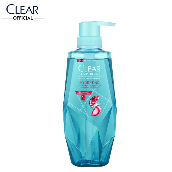 [380ml] Dầu Gội Clear Nuôi Dưỡng Da Đầu Và Ngăn Gàu Scalp Therapy Hydrating Micellar Anti-Dandruff Shampoo