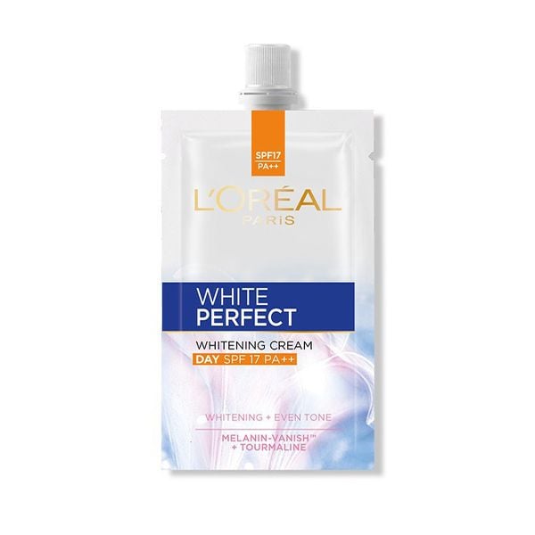 [Mini 7ml] Kem Dưỡng Trắng, Đều Màu Da Ban Ngày L'Oreal White Perfect Day Cream SPF17/PA++