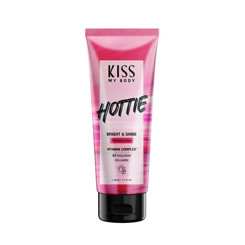 Kem Dưỡng Thể Chống Nắng, Hương Nước Hoa Kiss My Body Bright & Shine Perfume Lotion SPF30 PA+++ 200g