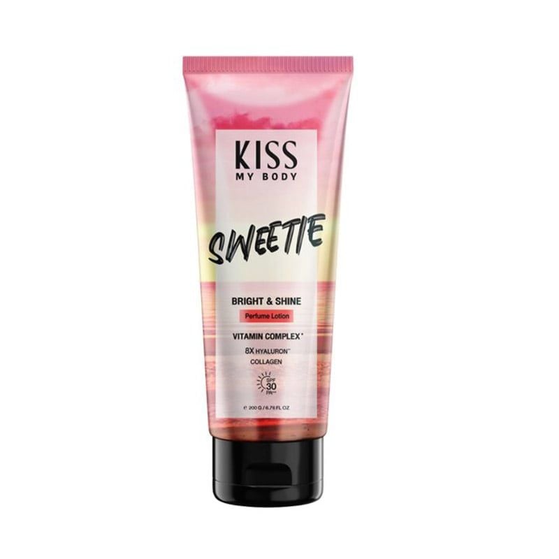 Kem Dưỡng Thể Chống Nắng Kiss My Body Hương Nước Hoa Bright & Shine Perfume Lotion SPF30 PA+++ 200g
