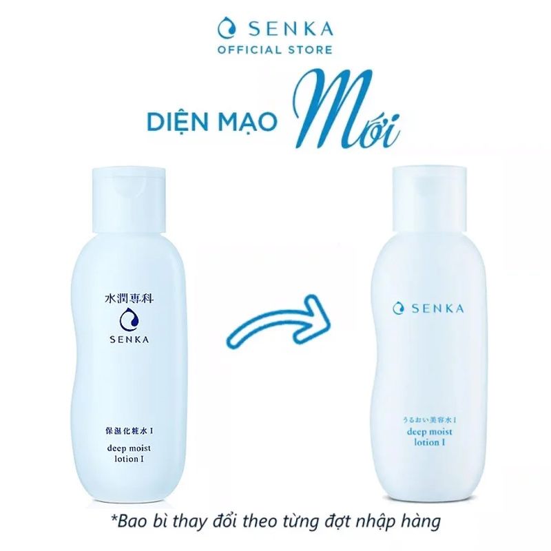 Nước Cân Bằng Senka Dưỡng Ẩm Chuyên Sâu Deep Moist Lotion I 200ml