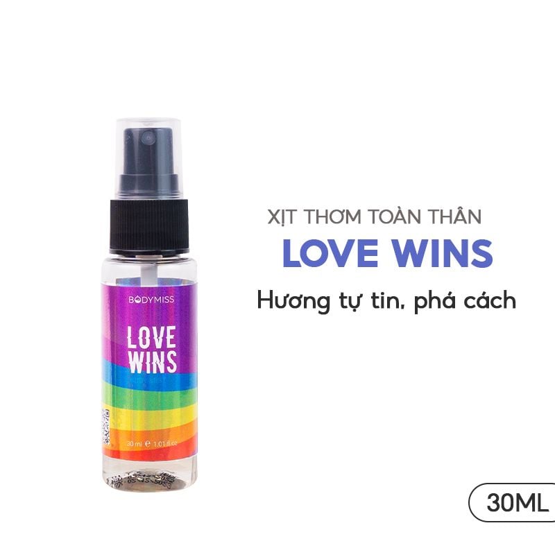 Xịt Thơm Toàn Thân Hương Cho Nam & Nữ Bodymiss