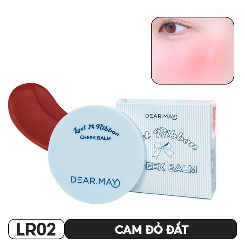 Má Hồng Dạng Kem Thuần Chay Dearmay Lost Ribbon Cheek Balm 4g