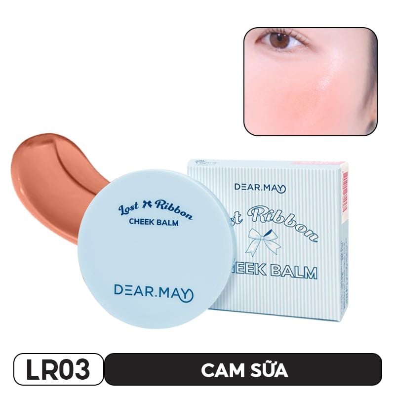 Má Hồng Dạng Kem Thuần Chay Dearmay Lost Ribbon Cheek Balm 4g