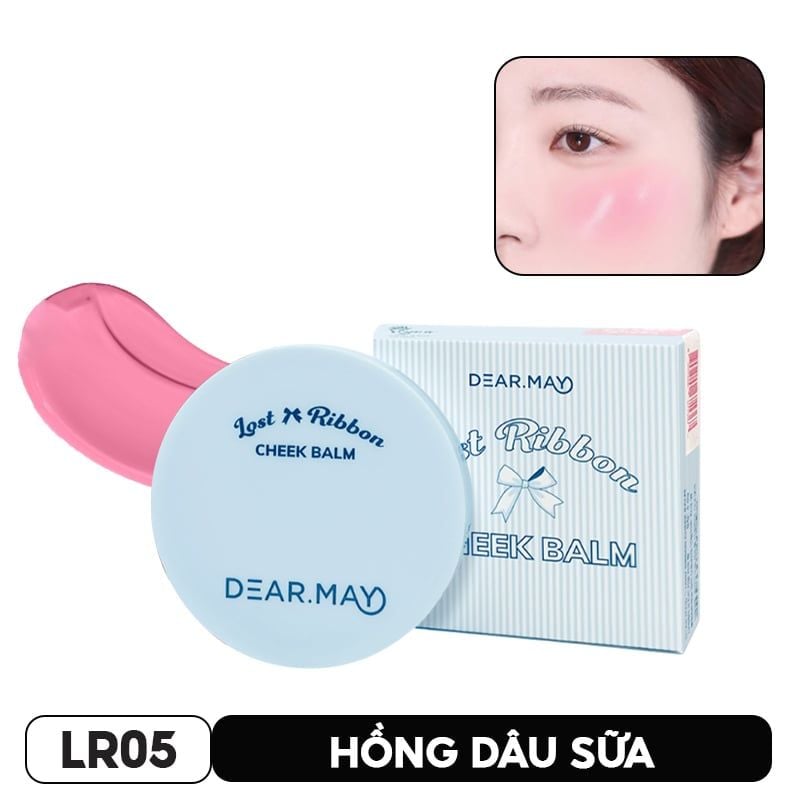 Má Hồng Dạng Kem Thuần Chay Dearmay Lost Ribbon Cheek Balm 4g