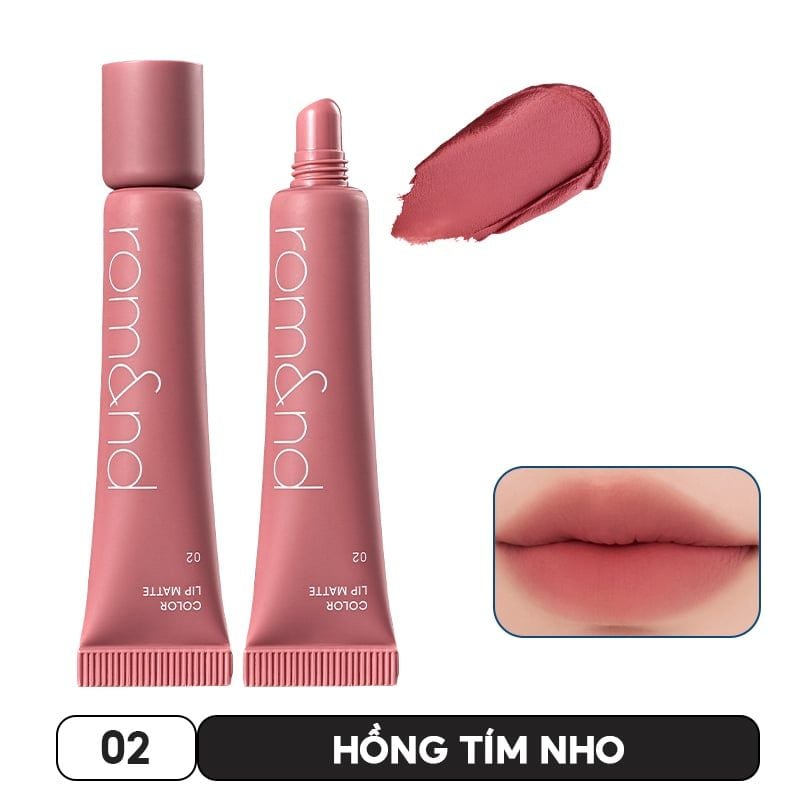 Son Bùn Romand Kiêm Má Hồng Mịn Lì Color Lip Matte 8g