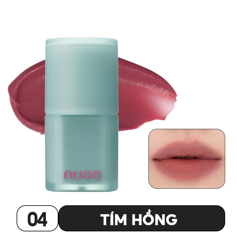 [NUSE BY ROMAND] Son Kem Lì, Mịn Mượt Thuần Chay Nuse Mousse Liptual 4.5g
