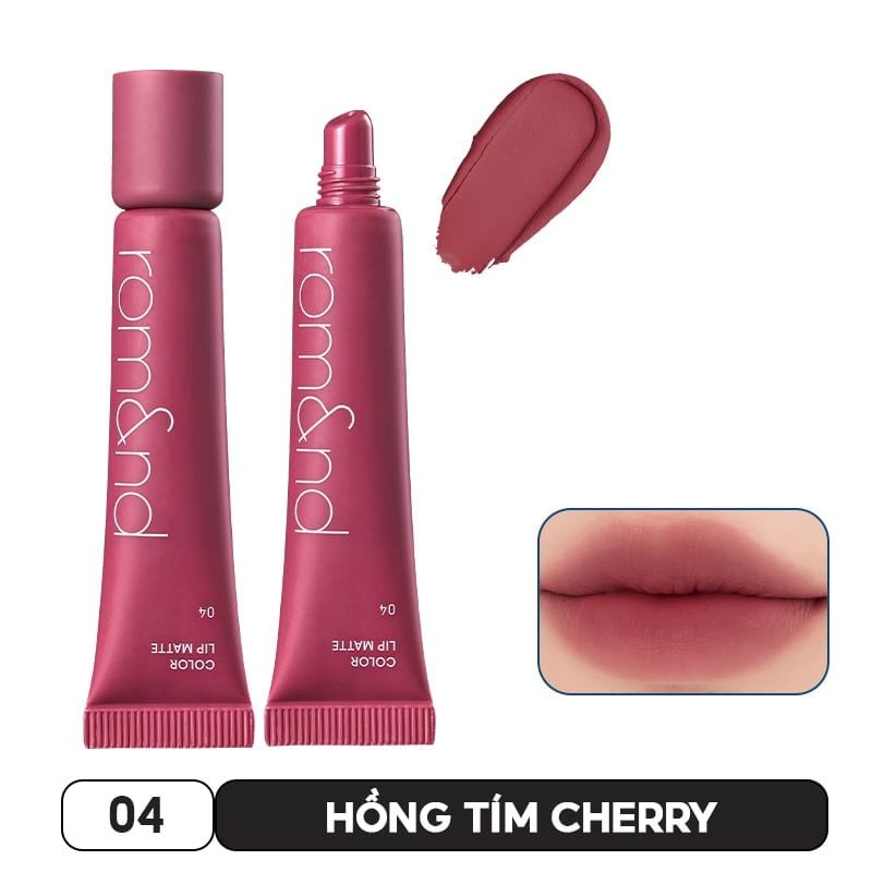 Son Bùn Romand Kiêm Má Hồng Mịn Lì Color Lip Matte 8g