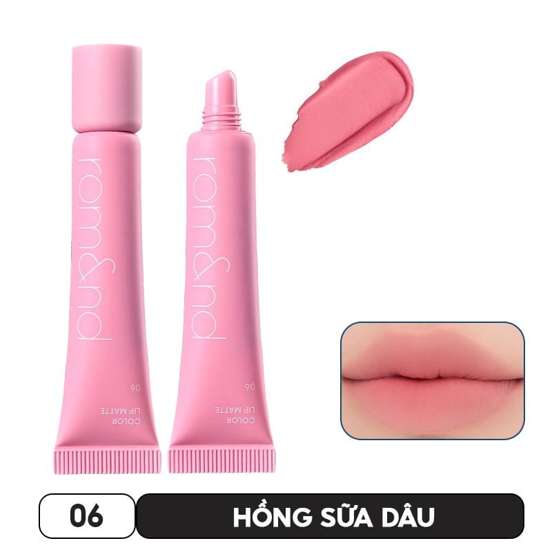 Son Bùn Romand Kiêm Má Hồng Mịn Lì Color Lip Matte 8g