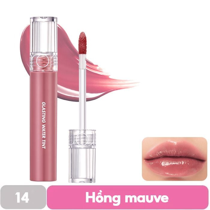 [Màu 1-17] Son Tint Nước Siêu Lì, Lâu Trôi Romand Glasting Water Tint 4g