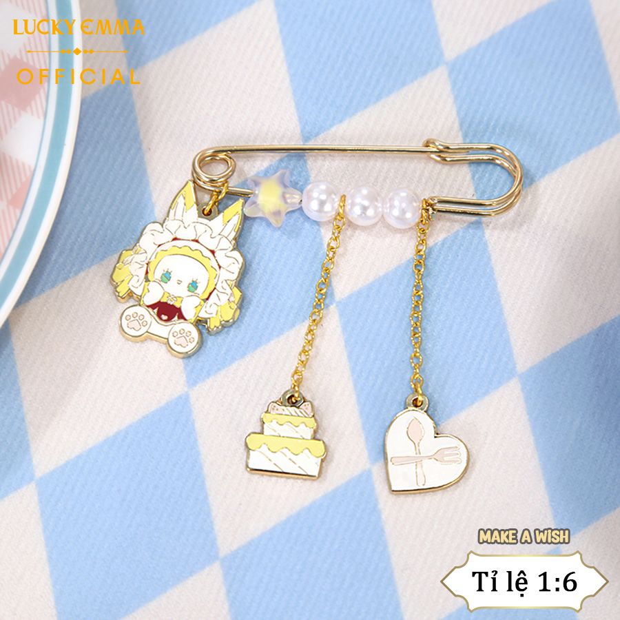Huy Hiệu, Ghim Cài Áo Lucky Emma Birthday Party Series Brooch - YSJ-0005