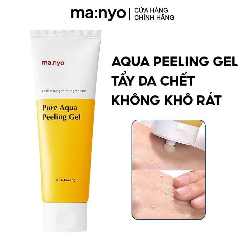 Tẩy Tế Bào Chết Nhẹ Nhàng, Không Khô Rát Ma:nyo Pure Aqua Peeling Gel 120ml