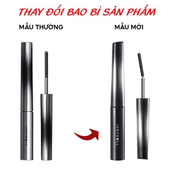  Mascara Judydoll Làm Cong, Dài & Tơi Mi, Chống Nước Curling Iron Mascara 2g 