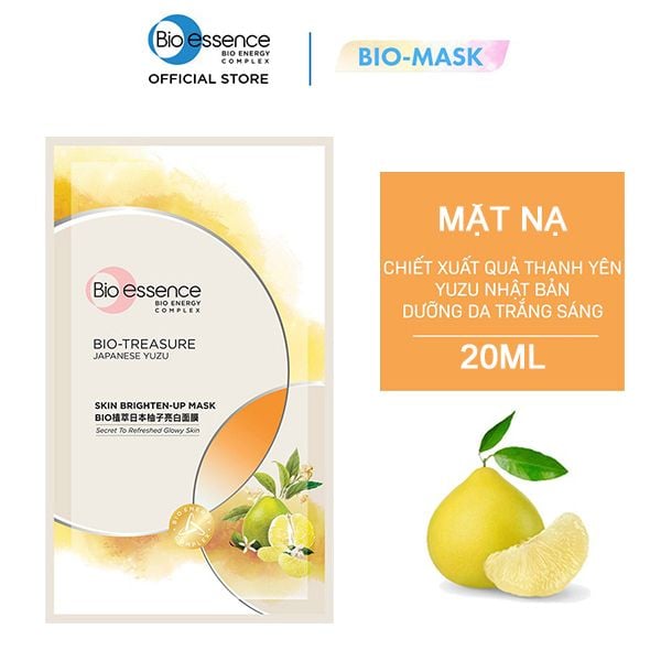 Mặt Nạ Tinh Chất Dưỡng Trắng, Cấp Ẩm, Chống Lão Hóa Bio-essence Bio-Treasure Mask