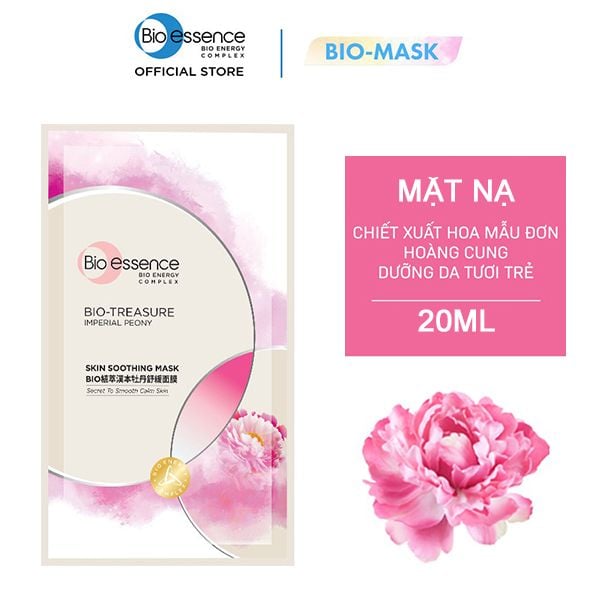 Mặt Nạ Tinh Chất Dưỡng Trắng, Cấp Ẩm, Chống Lão Hóa Bio-essence Bio-Treasure Mask