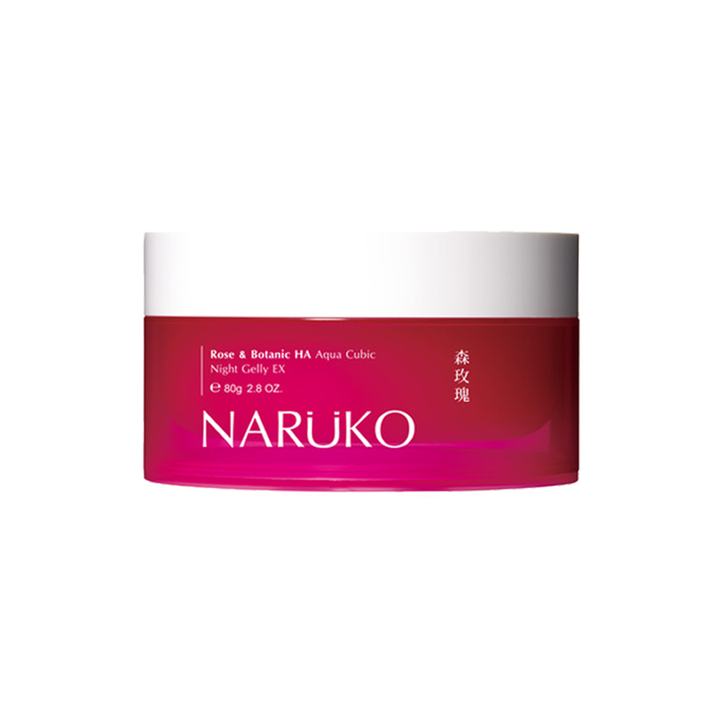 Mặt Nạ Ngủ Dưỡng Ẩm, Làm Sáng Da Chiết Xuất Hoa Hồng Nhung Naruko Rose & Aqua-In Super Hydrating Night Gelly 80g