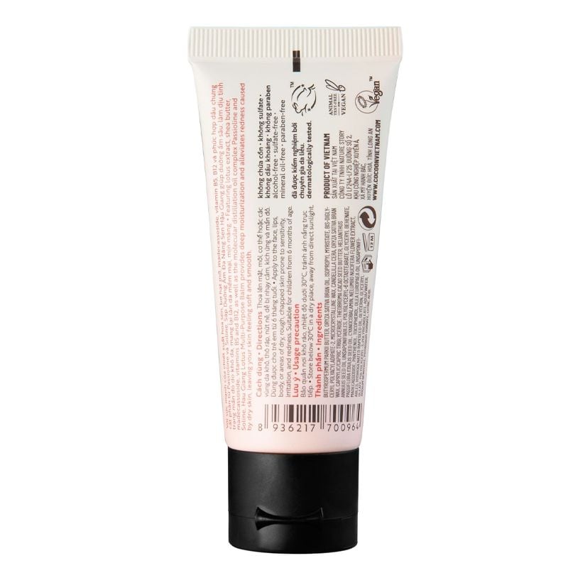 Sáp Dưỡng Ẩm Cocoon Đa Năng Chiết Xuất Sen Hậu Giang Hau Giang Lotus Multi-purpose balm 30ml (Mẫu ngẫu nhiên)