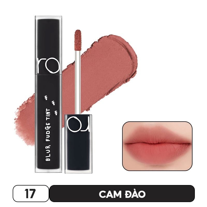 Son Kem Lì, Lên Màu Chuẩn, Mịn Môi Romand Blur Fudge Tint 5g
