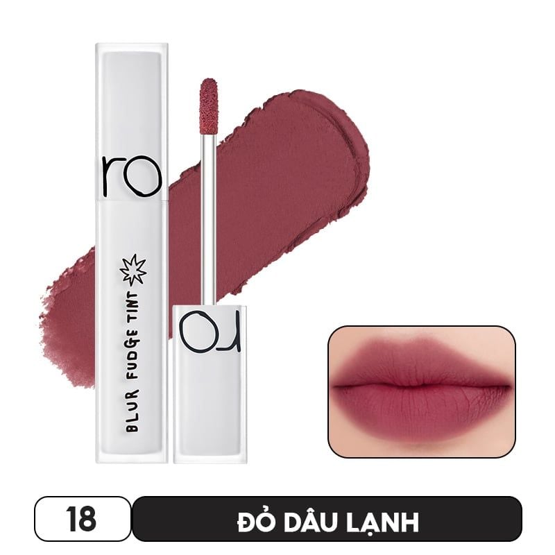 Son Kem Lì, Lên Màu Chuẩn, Mịn Môi Romand Blur Fudge Tint 5g