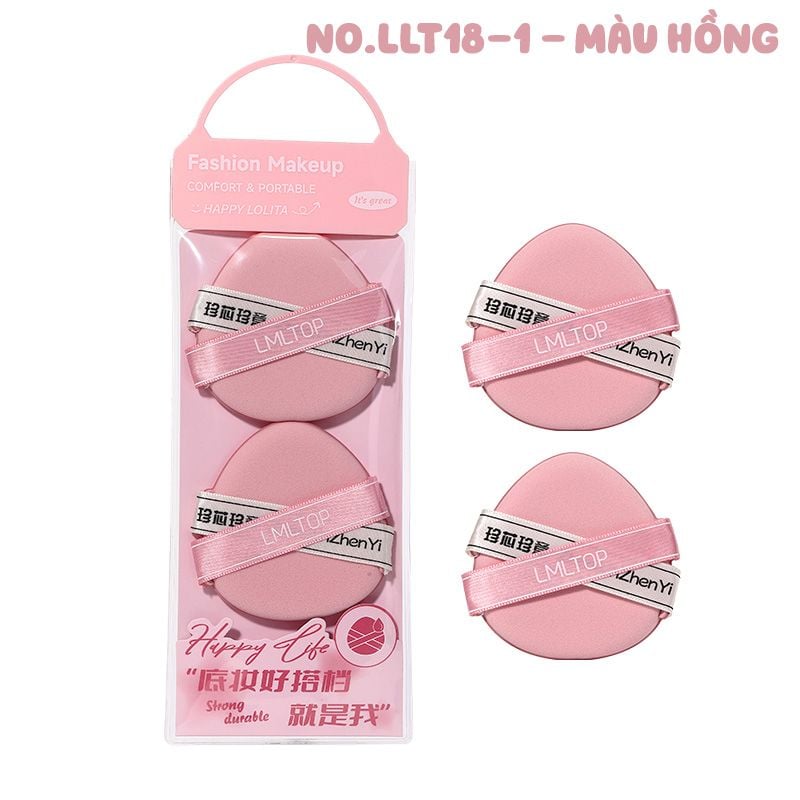 [NHẬP KHẨU] Set Bông Mút Tán Kem Nền, Phấn Nước Tiện Lợi LMLTOP (Mẫu Và Màu Ngẫu Nhiên)