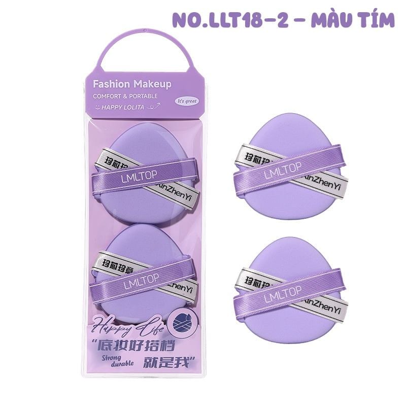 [NHẬP KHẨU] Set Bông Mút Tán Kem Nền, Phấn Nước Tiện Lợi LMLTOP (Mẫu Và Màu Ngẫu Nhiên)