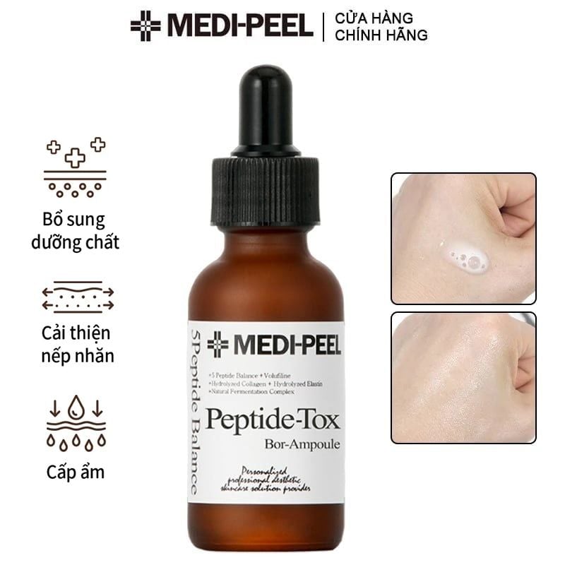 Serum Medi-Peel Tinh Chất Dưỡng Nâng Cơ, Ngăn Ngừa Lão Hóa Medi-Peel Bor-Tox Peptide Ampoule 30ml