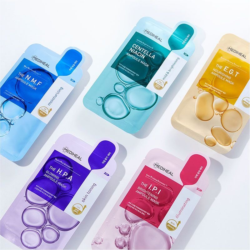 Mặt Nạ Mediheal Cấp Ẩm, Dưỡng Da Dòng Tinh Chất Và Dòng Thạch Mask