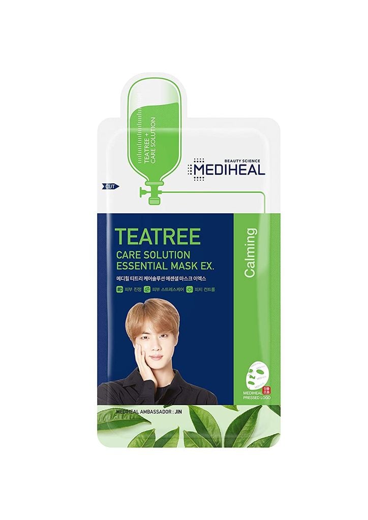 [Mediheal x BTS] Mặt Nạ Tràm Trà Hỗ Trợ Giảm Mụn Mediheal x BTS Tea Tree Care Solution Essential Mask Ex