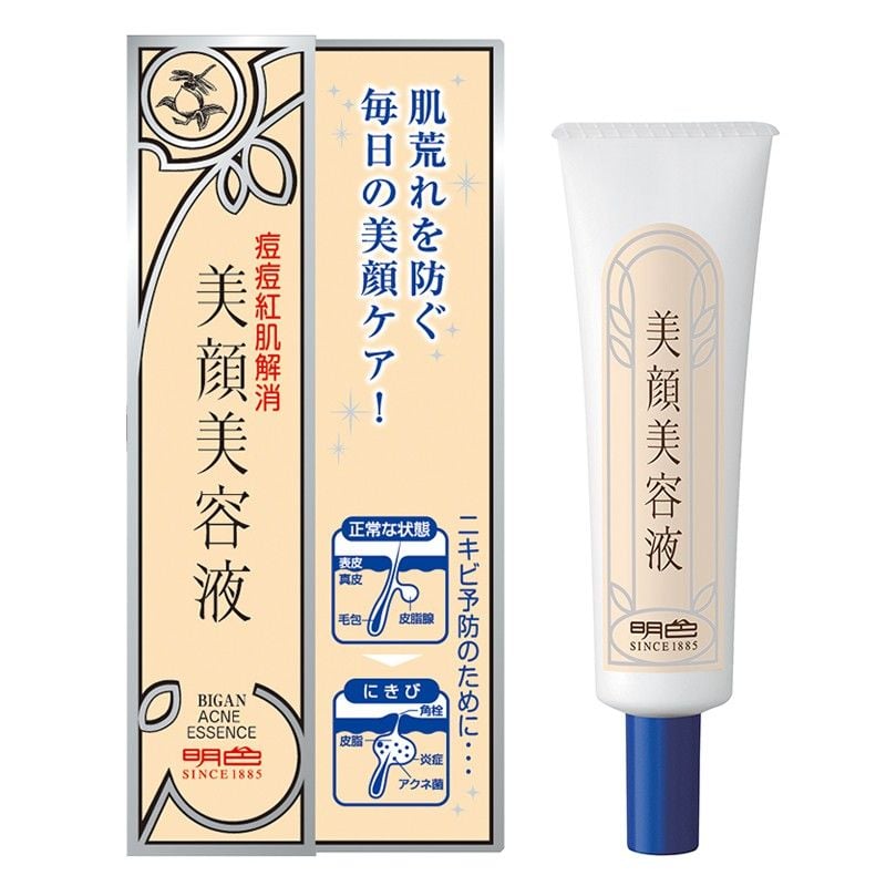 Serum Meishoku Tinh Chất Dưỡng Hỗ Trợ Giảm Mụn Meishoku Bigan Acne Essence 15g