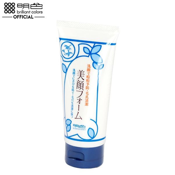 Sữa Rửa Mặt Tạo Bọt Ngăn Ngừa Mụn Meishoku Bigan Facial Wash 80g